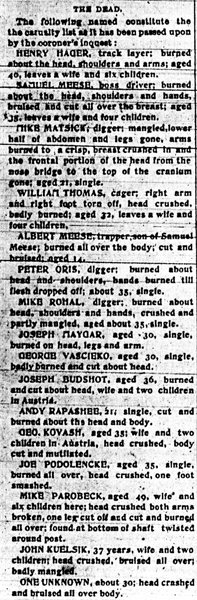 This Week in History: The Braznell Mine Disaster of 1899 – Uniontown ...